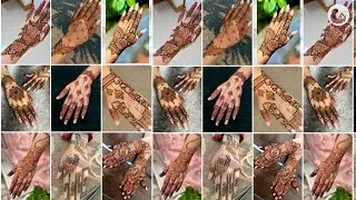 Back hand mehndi designs latest design design simple backhand lotus mehndi design photo virralmehndi