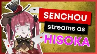 Houshou Marine - Senchou streams over an hour as Hunter X Hunter's Hisoka! [Eng Sub]