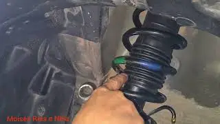 Como trocar bieleta do Versa