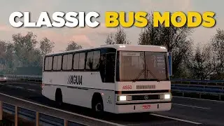 Top 5 FREE Classic BUS Mods | Euro Truck Simulator 2 (2023)