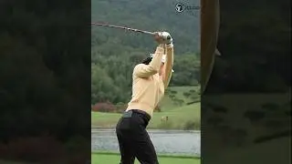 Eliminating the 'chicken wing' makes the swing much more solid. She is Minjee Lee.