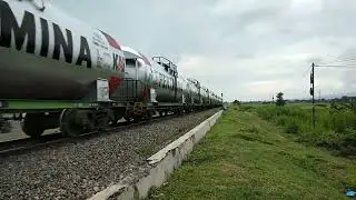 KA 2607 Mabet Tanker melintas relasi : surabaya benteng-madiun 😁☺️