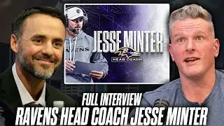 New Ravens Head Coach Jesse Minter Joins The Pat McAfee Show
