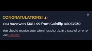 $1000 Rustchance Coin Flip!!!!!