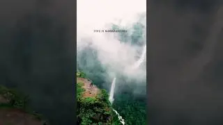 Sahyadri Diaries: Chasing Waterfalls & Monsoon Dreams! #Maharashtra #shorts