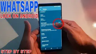 ✅ How To Lock WhatsApp On Android 🔴