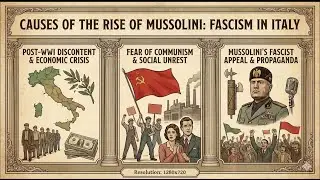 56 Rise of Mussolini பாசிசம் உருவான கதை #historyintamil  #WorldHistory #ItalyHistory #TNPSC #upsc