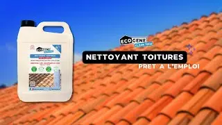 Nettoyant toitures pr&ecirc;t &agrave; l'emploi ECOGENE CLEAN TECH