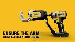 How to fit the Dewalt DT20560-QZ PVC Pipe Cutter Attachment for Impact driver 50mm cap