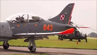 Air Show in Poland,Radom 2017, PZL 30 Orlik, kołowanie,Polish Air Force