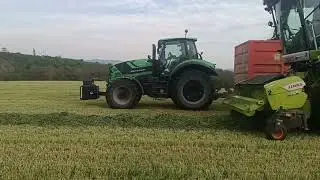 Senáže 2024|PD Dolný Lopašov|Claas 870|Tatra|New Holland|Deutz Fahr