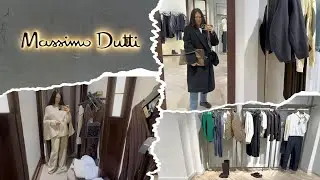 Shopping vlog Massimo dutti / New spring collection / Новая весенняя коллекция / шопинг с примеркой