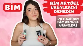 BİM AKTÜEL ÜRÜNLERİ DENİYORUM | 20 HAZİRAN BİM AKTÜEL ÜRÜNLERİ💄 #bim #bimaktüel