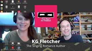 KG Fletcher: The Singing Romance Author - Tom Ray's Art Podcast