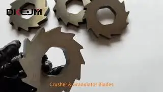 Plastic Film & Metal Paper Shredder Knives Crusher Granulator Blades Plastic Shredder Blade