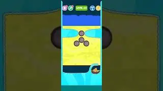 save the fish Level 65 - mobile game/fishdom #shorts