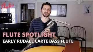 Early Rudall Carte Vertical Bass Flute