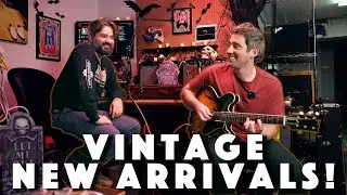 3 Vintage GIBSON Guitar New Arrivals and More!