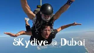 SkyDive Dubai | Skydiving over Palm Jumeirah | Ramya Shameer | ramy'slittleworld | Dubai