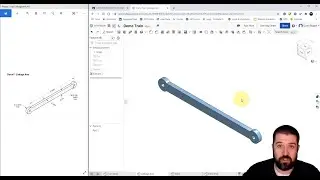 OnShape: Mini Train Project - Linkage Arm