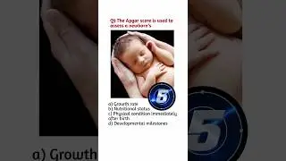 Apgar score #medicaleducation #nursingstudent #medicalstudent #ytshorts #mcq #exam #nursingofficer