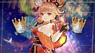 I Finally Triple Crowned Yoimiya (she's insane) | Genshin Impact