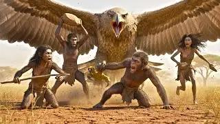 Life 3.4 Million Years Ago Homo habilis VS Giant Eagle Ancestors &ndash; The Deadliest Encounter