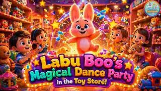 Labu Boo's Magical Dance Party in the Toy Store! 🎁 Fun Kids Song & 3D Animated Rhyme for Toddlers