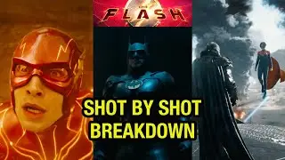 The Flash Trailer Breakdown - Shot by Shot - All Easter Eggs and Details | Screen Brief