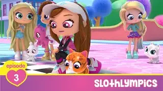 Best Furry Friends | S1 Full Episode 3 | Slothlympics | Kids Videos for Kids