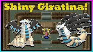 Shiny Giratina In Turnback Cave! Pokemon Platinum 9,388 SRs!
