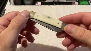 “Traveling Knife Review:Marbles White Bone Canoe #travelingknifereview.”