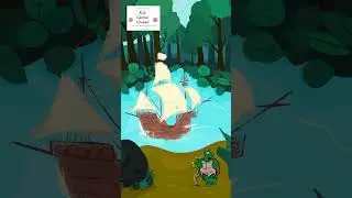 The Ship and the Brave Turtle  #kidscartoonchannel #animation
