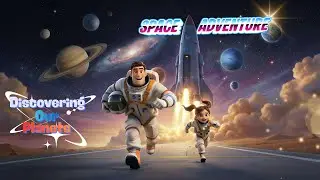 Space Adventure!  Exploring Our Solar System  Learn the Planets for Kids