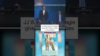JJ Watt and Ian Eagle were giving off a movie vibe in the booth 🤣 #nfl #shorts