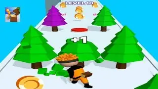 Lumber Rush, craft World Gameplay Android, ios