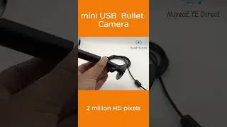 mini USB  Bullet Camera,3.7MM Lens,other can be optional,2 million HD pixels,Plug and play.
