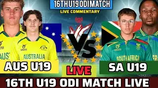 ऑस्ट्रेलिया U19 बनाम साउथ अफ्रीका U19 Live | 16th ODI मुकाबला
