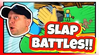 How Many Times Can I Get SLAPPED on ROBLOX Slap Battles?!
