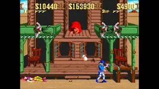 Sunset Riders Snes Hard Coop Steve(eu) e Billy(Vinicius) Gameplay Zerando