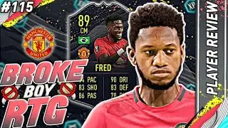BROKE BOY RTG #115 - STORYLINE 89 FRED PLAYER REVIEW - FIFA 20 ULTIMATE TEAM