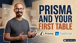Prisma ORM with NestJS: Creating Your First Database Table Without Writing SQL E-3