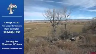 Montrose Real Estate Land for Sale. $379,000  - Mark Covington of montrosecorealestate.com