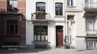 BRUXELLES : Lumineuse maison en plein quartier europ&eacute;en