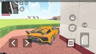 CELEBRATE THE NEW LAMBORGHINI GOLDEN COLOUR | NEW CAR SHOWROOM | INDAIN BIKE RIDER 3D GAME 🔥