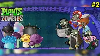 ZOMBIES ATTACK IN NIGHT MODE! WHO WILL SURVIVE? PLANT VS ZOMBIE PART #2
