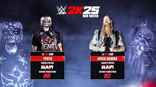 WWE 2K25 Roster & Ratings: Every NEW Superstar In The Game | Prediction