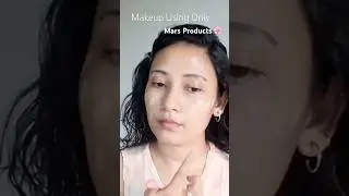 Makeup Using Only Mars Products 🌼 beginner makeup kit #grwm #shorts #makeup #mars #beauty #india