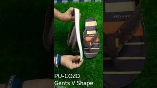PU-COZO Gents V Shape Slipper size = 6&times;10 (4 to 5 colors mix)