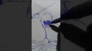 how draw software Uchiha in rs 5 pen #anime #lifeisbutadream #lifeisbutadream #animeartwork